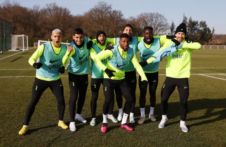 24-Year-Old Tottenham Player Omitted from Group Picture at Training