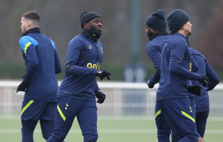 Tottenham Star Seen Training Separately Hinting at Injury